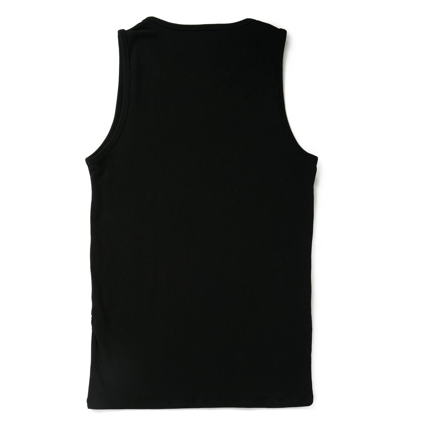 Black Crew Neck Tank Top Slim Fit 2-Pack