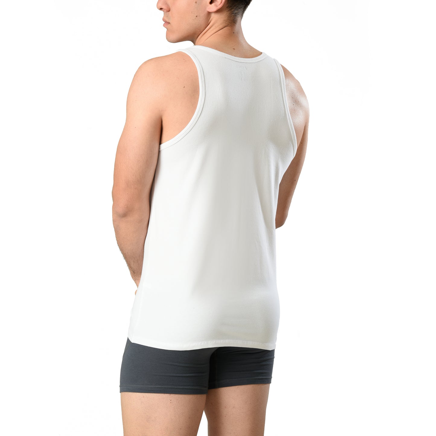 Tank Top Wide Neck Slim Fit